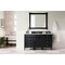 James Martin Vanities Brittany 60in Single Vanity, Black Onyx w/ 3 CM Carrara Marble Top 650-V60S-BKO-3CAR - alternate 2